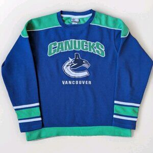 Vancouver Canucks Youth XL (18) Lightweight Mesh Jersey – Official NHL Licensed